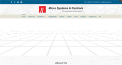 Desktop Screenshot of mscontrols.com