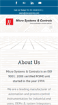 Mobile Screenshot of mscontrols.com